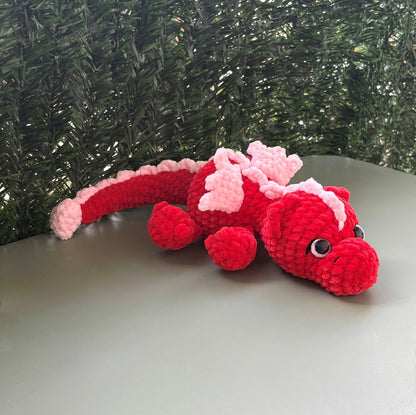 Dragon rouge Saint Valentin