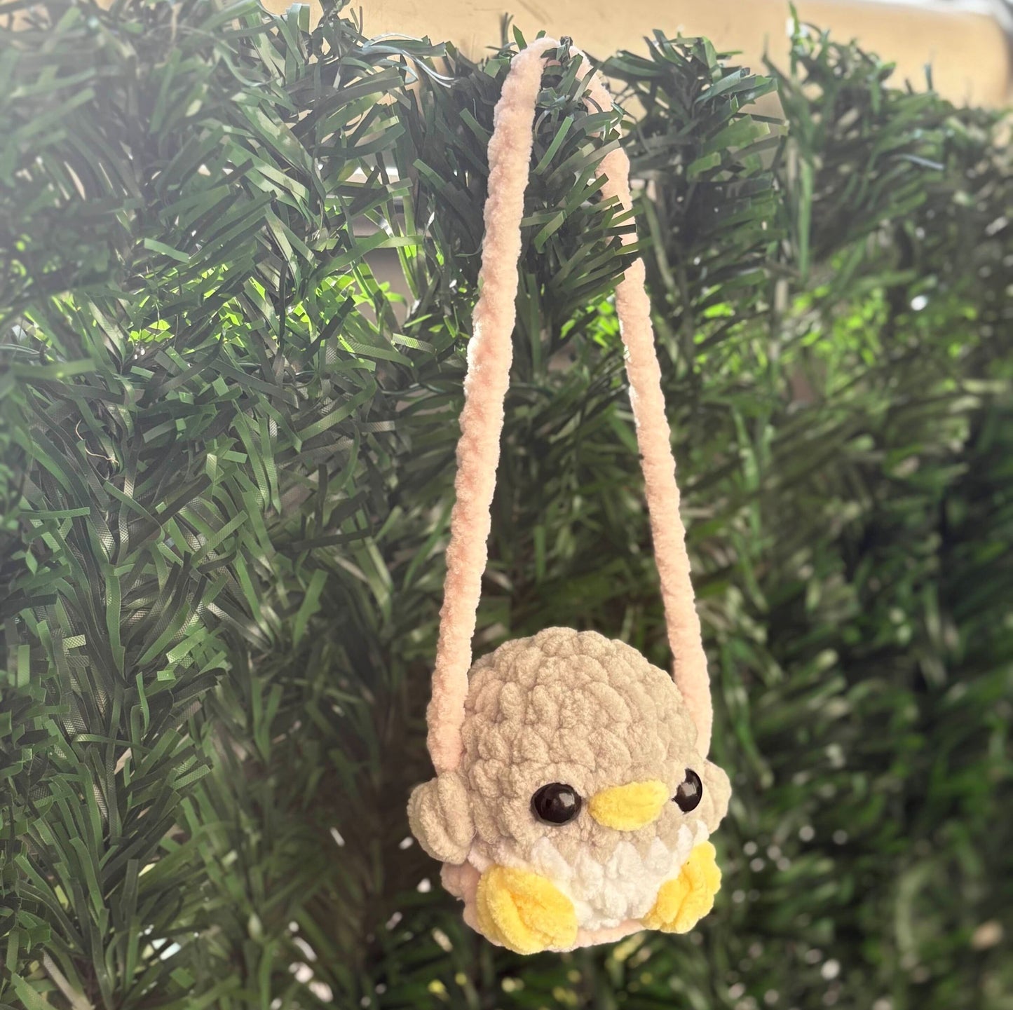 Accessoire de voiture canard gris