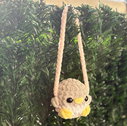 Accessoire de voiture canard gris