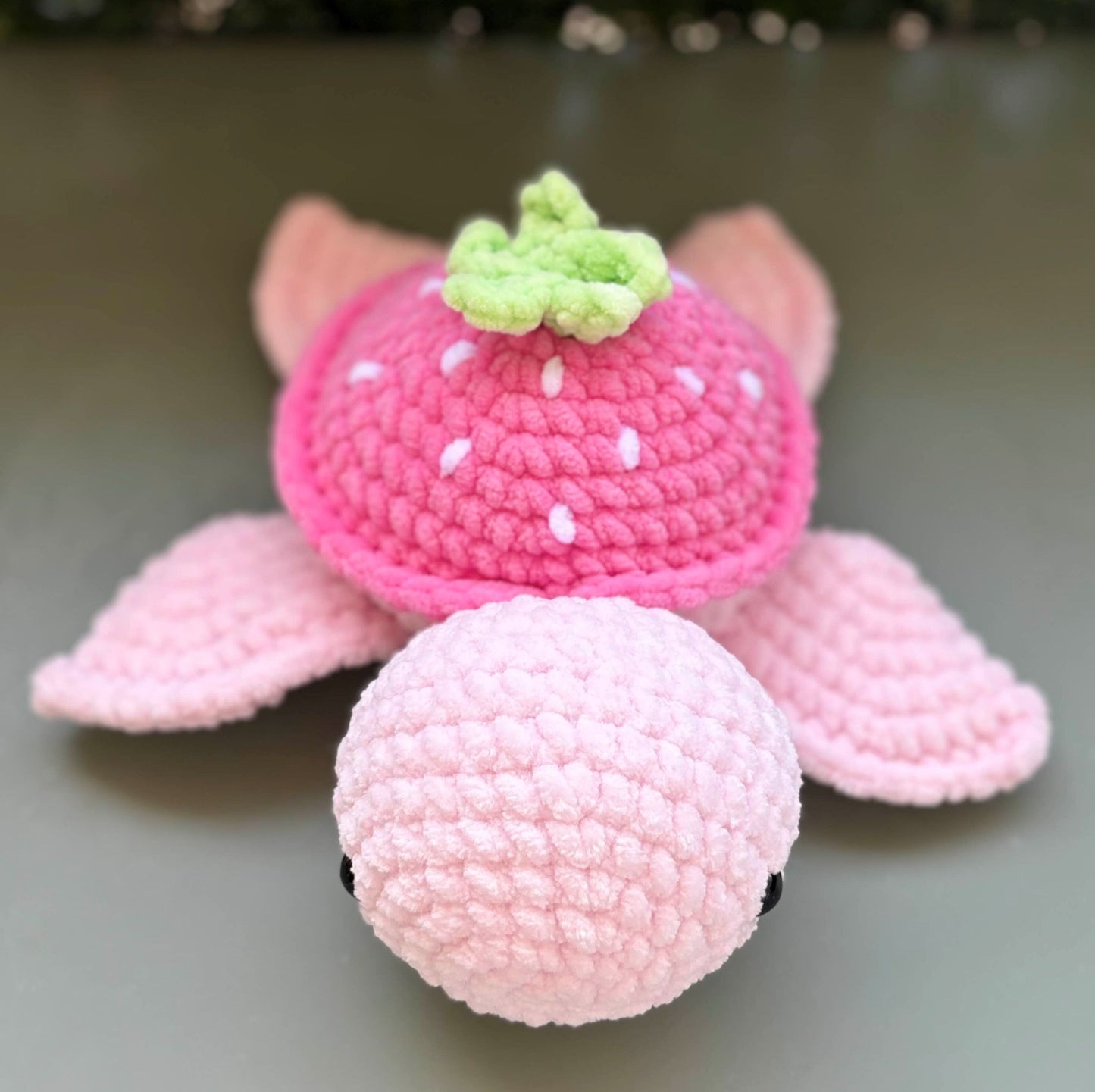 Tortue fraise grand modèle 🍓