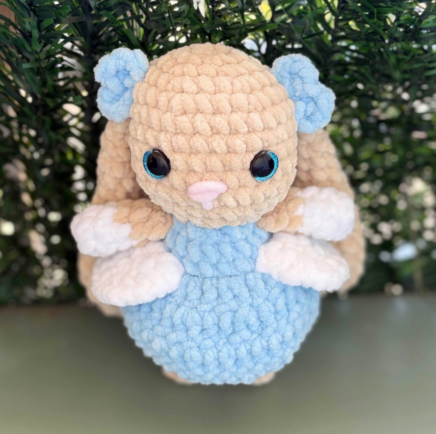Lapin princesse bleue