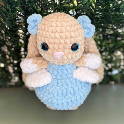 Lapin princesse bleue