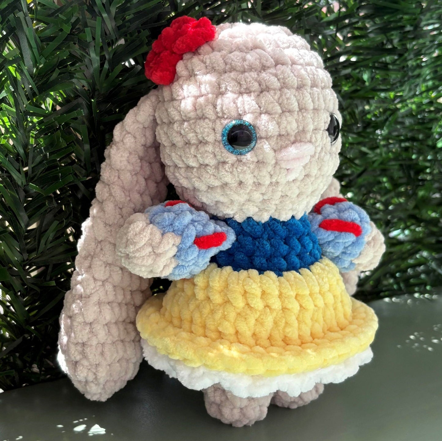 Lapin princesse jaune