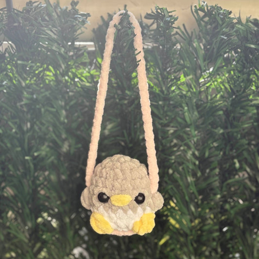 Accessoire de voiture canard gris