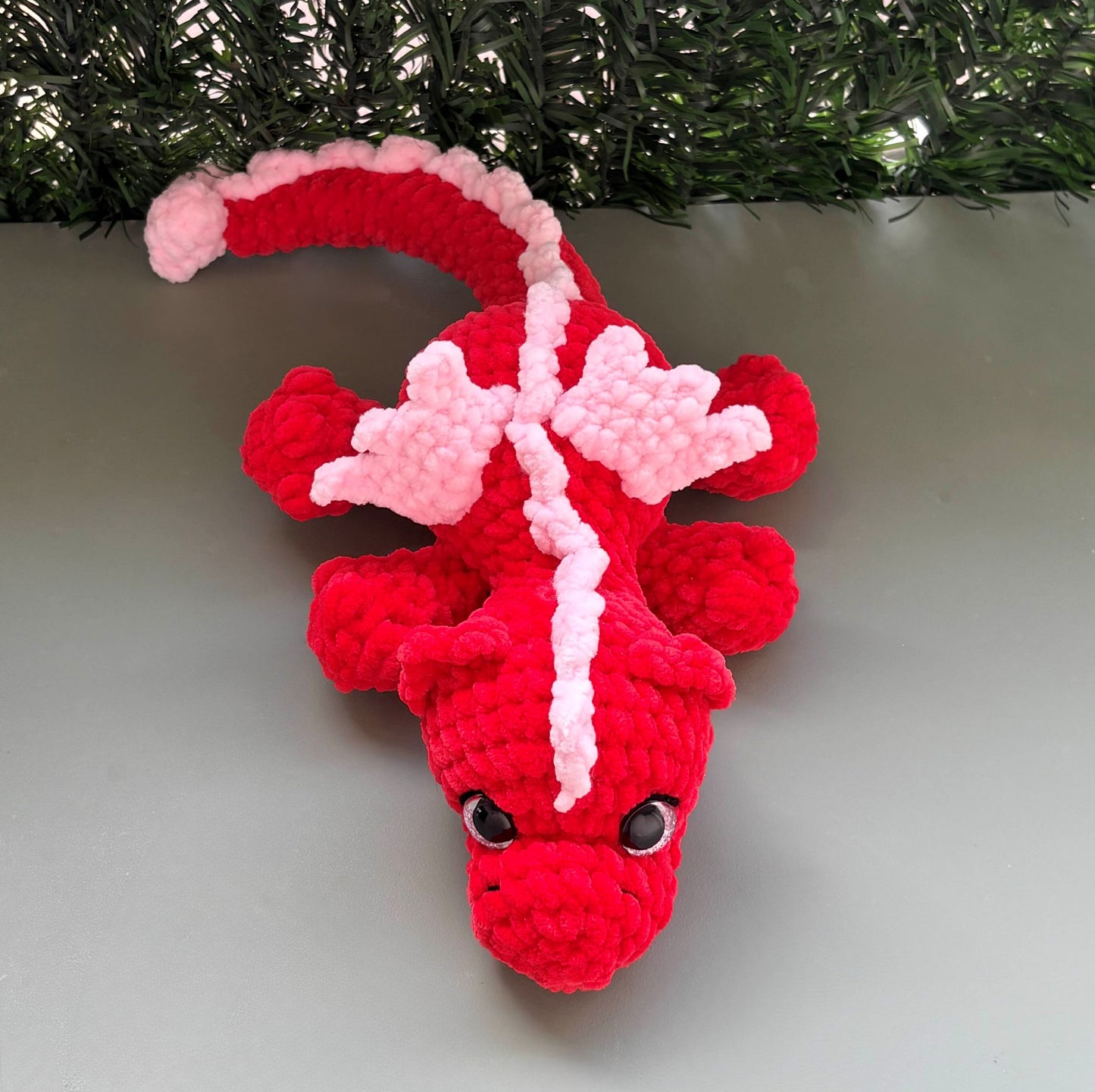 Dragon rouge Saint Valentin