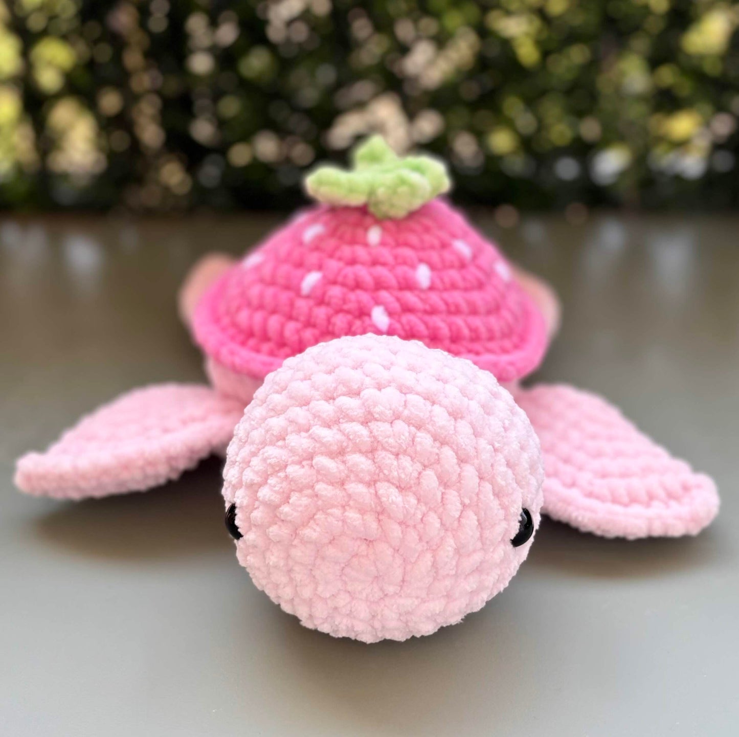 Tortue fraise grand modèle 🍓