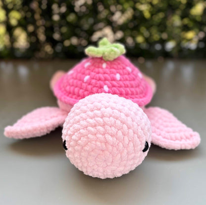 Tortue fraise grand modèle 🍓
