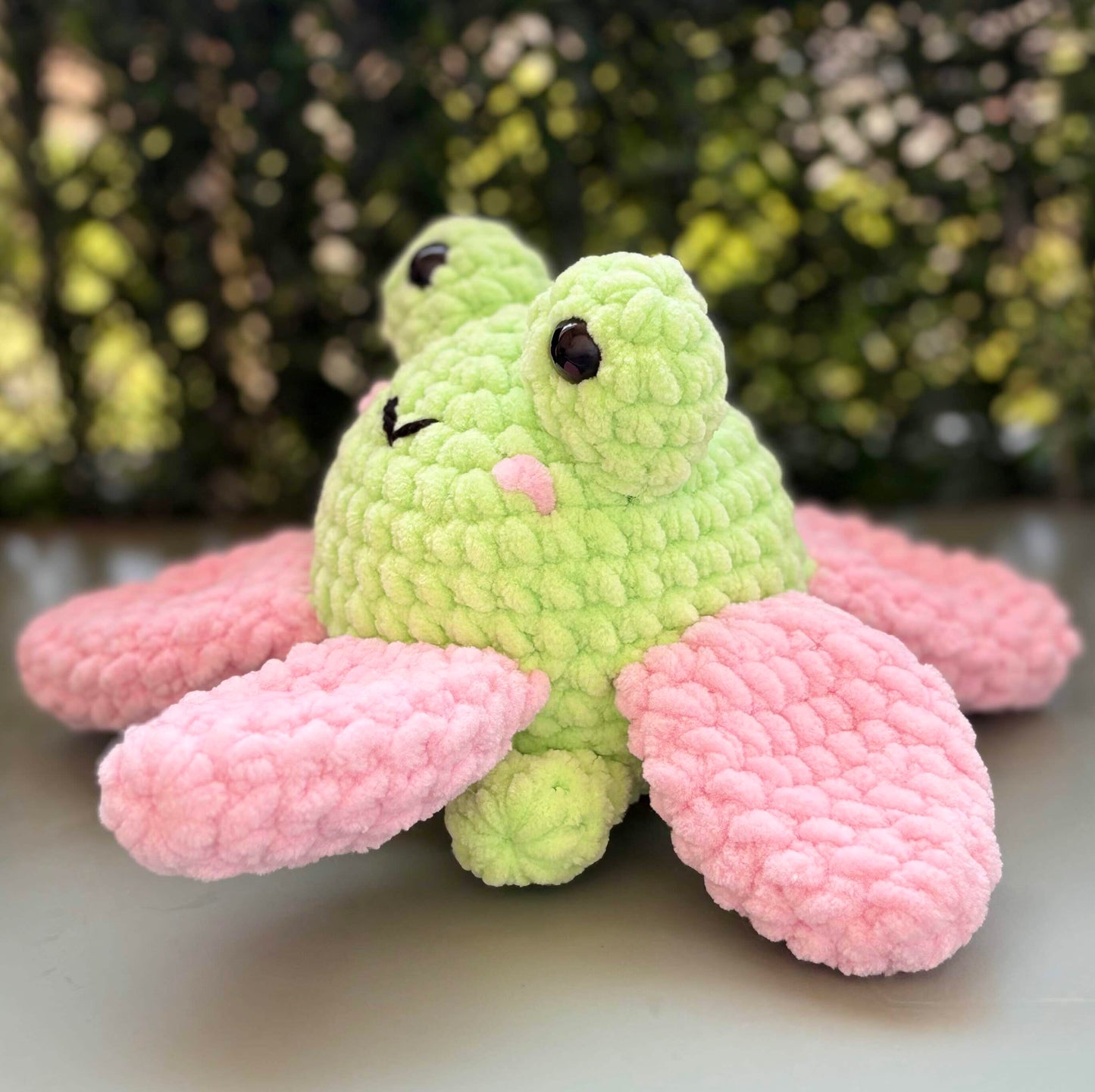 Grenouille fleur