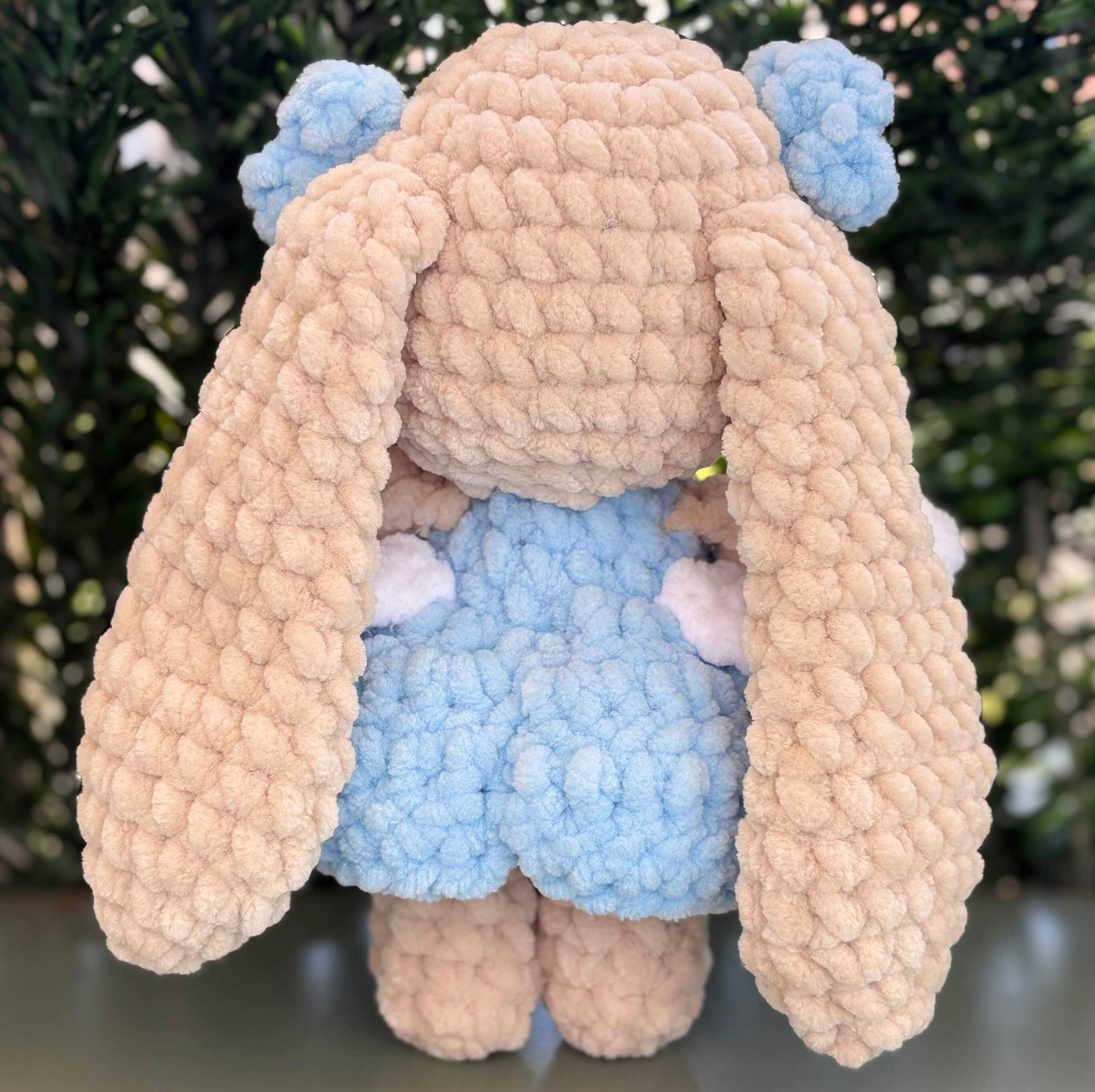 Lapin princesse bleue