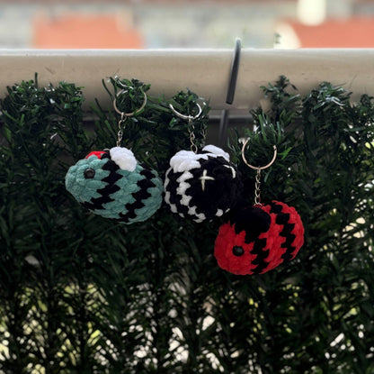 Porte-clés Abeilles Halloween