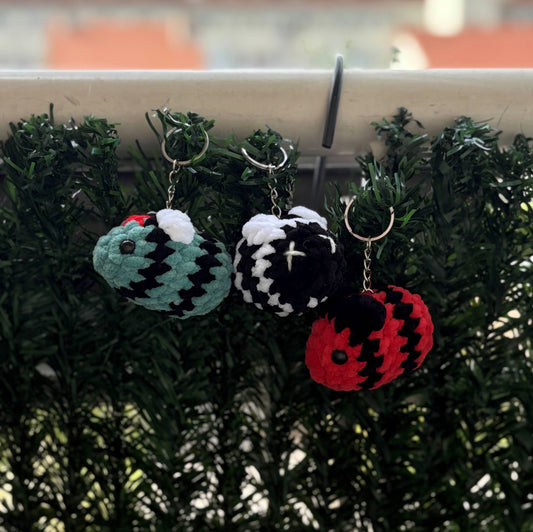Porte-clés Abeilles Halloween