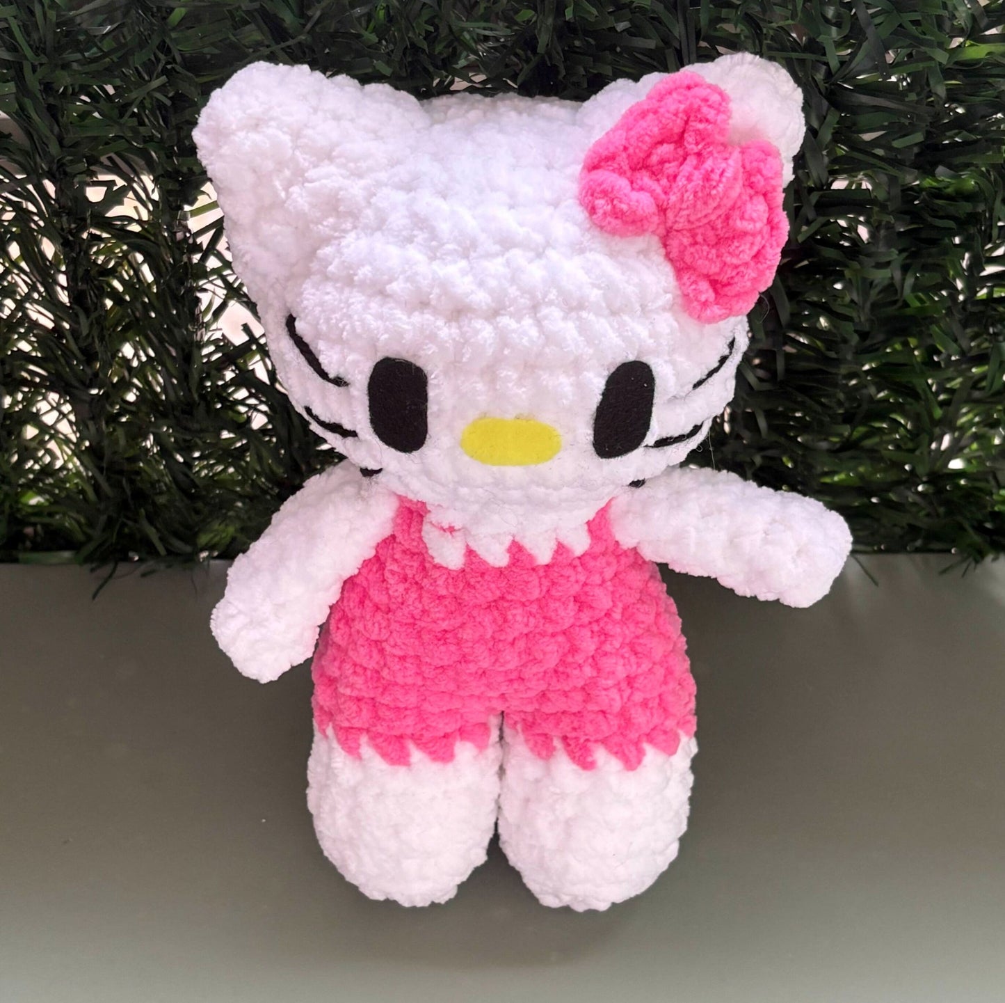 Chat salopette rose 🎀