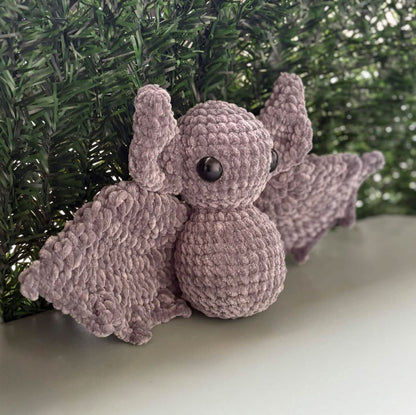 Chauve souris + peluche mystère
