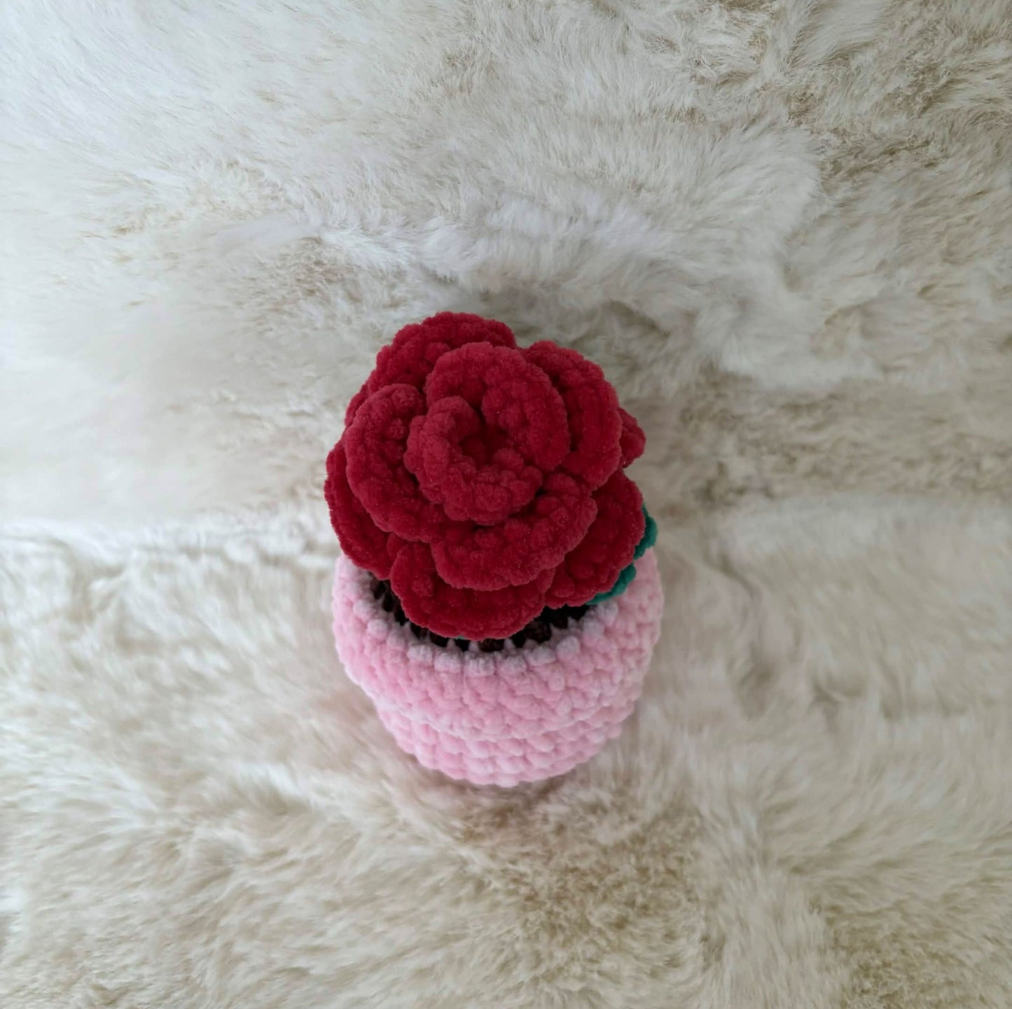Pot de fleur rose 🌹