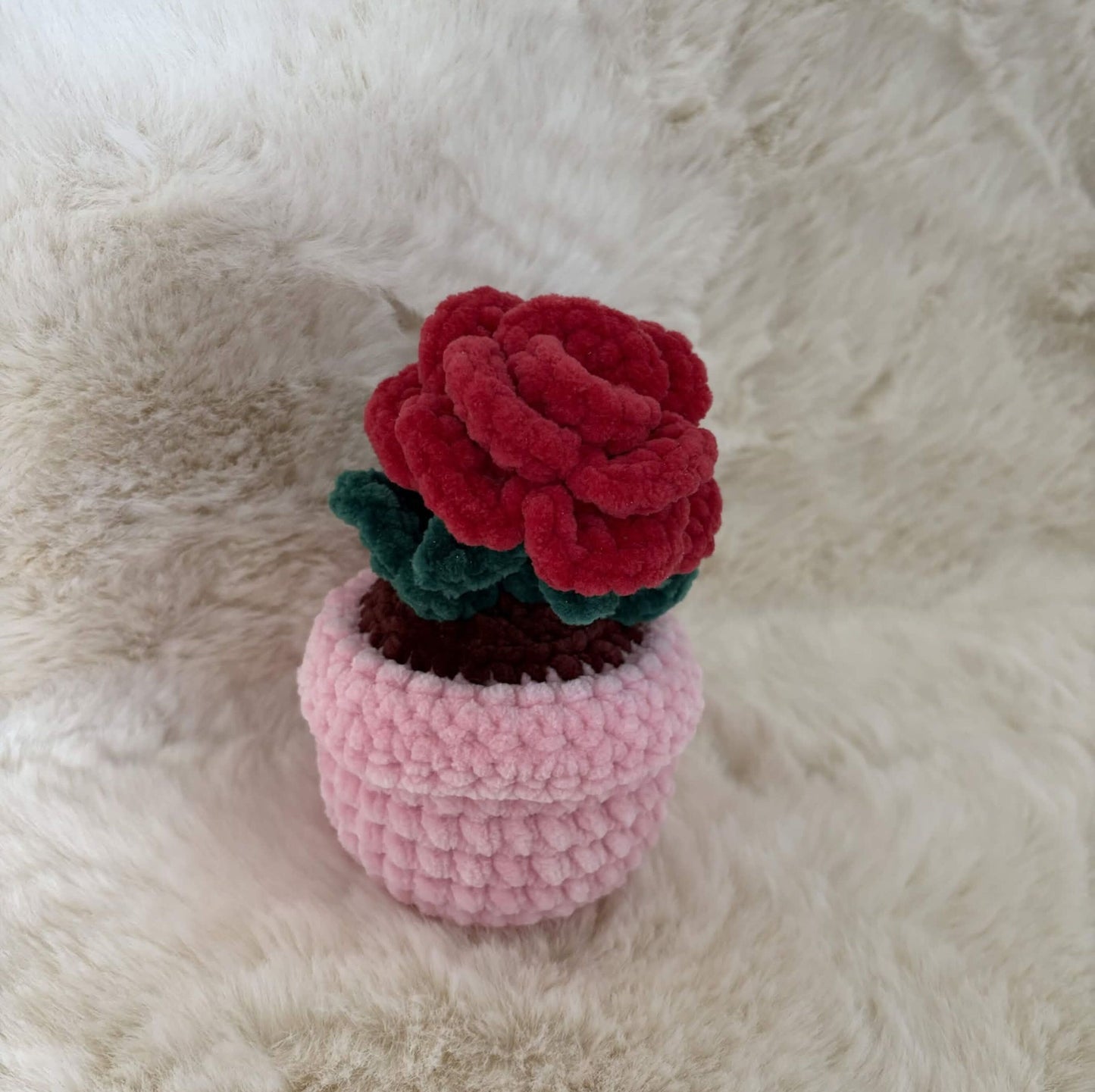 Pot de fleur rose 🌹