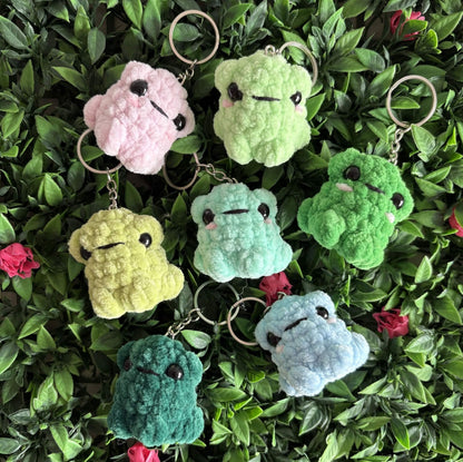 Porte-clés grenouilles