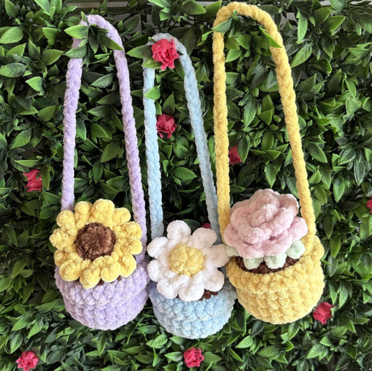 Accessoire de voiture pot de fleurs