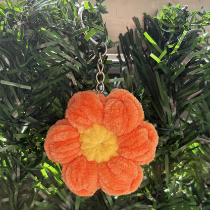 Porte-clés fleur