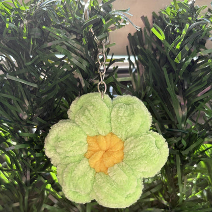 Porte-clés fleur