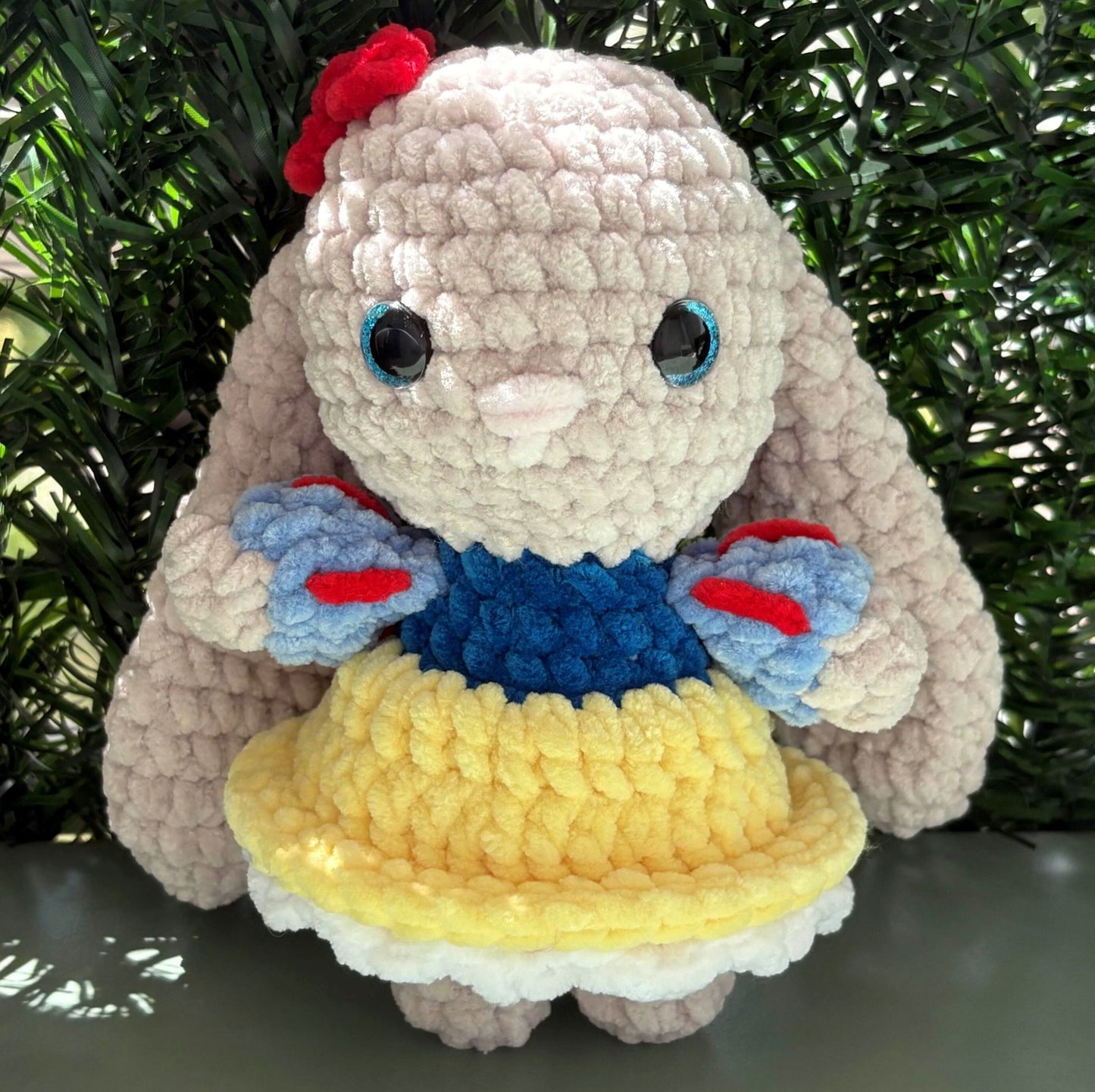 Lapin princesse jaune