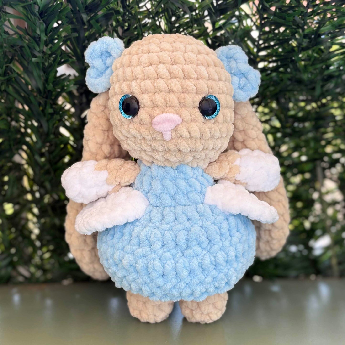 Lapin princesse bleue