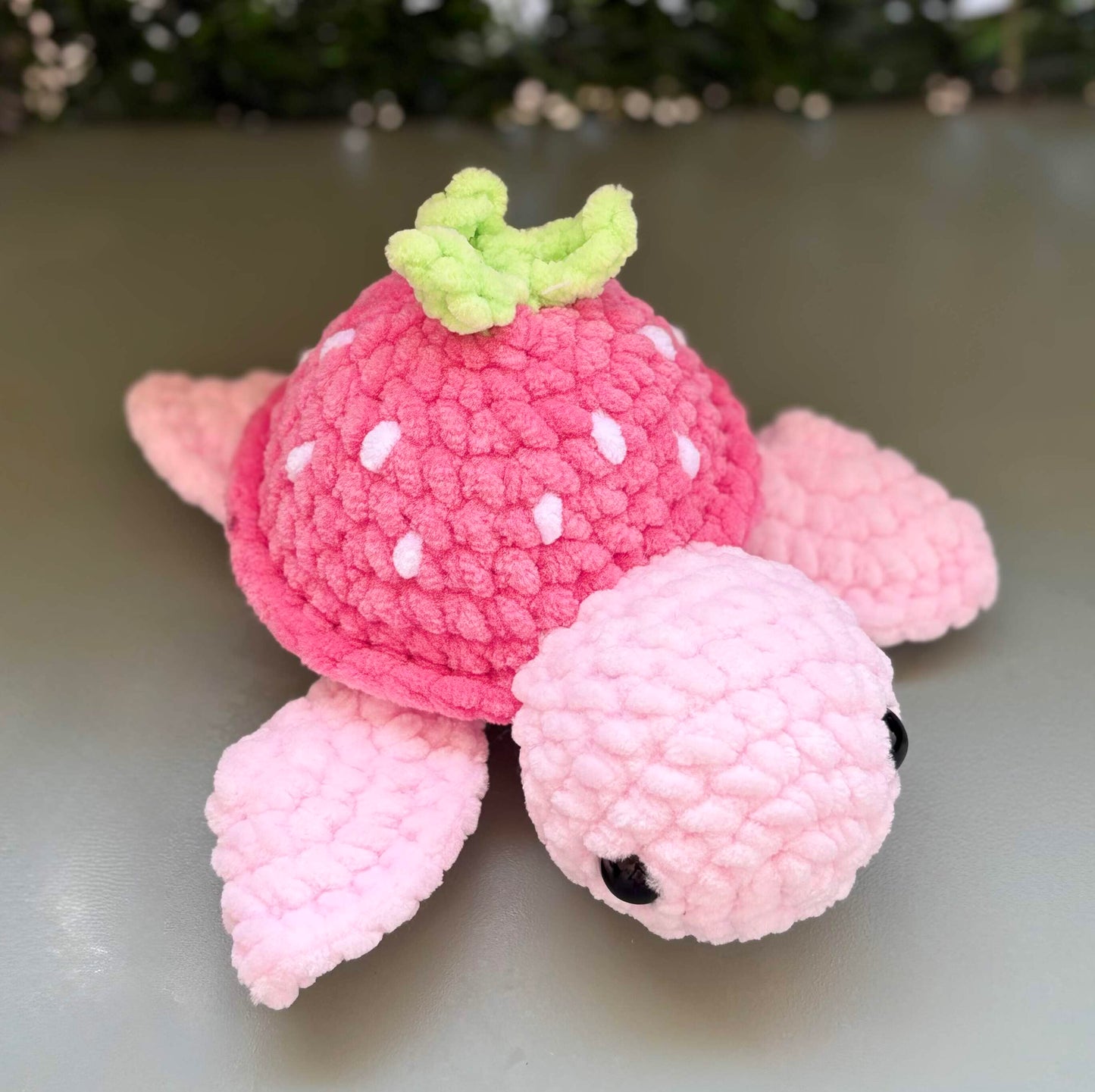 Tortue fraise petit modèle