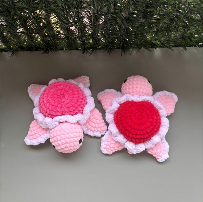 DUO Tortue cœur Saint Valentin